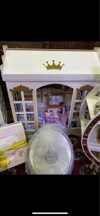 Детское сарпо 5 домиков и 1 обувница