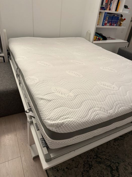 Saltea ortopedică Best Sleep Silver Premier arcuri împachetate 150x200