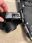 Rachete de zăpadă și laterna muntele Petzl