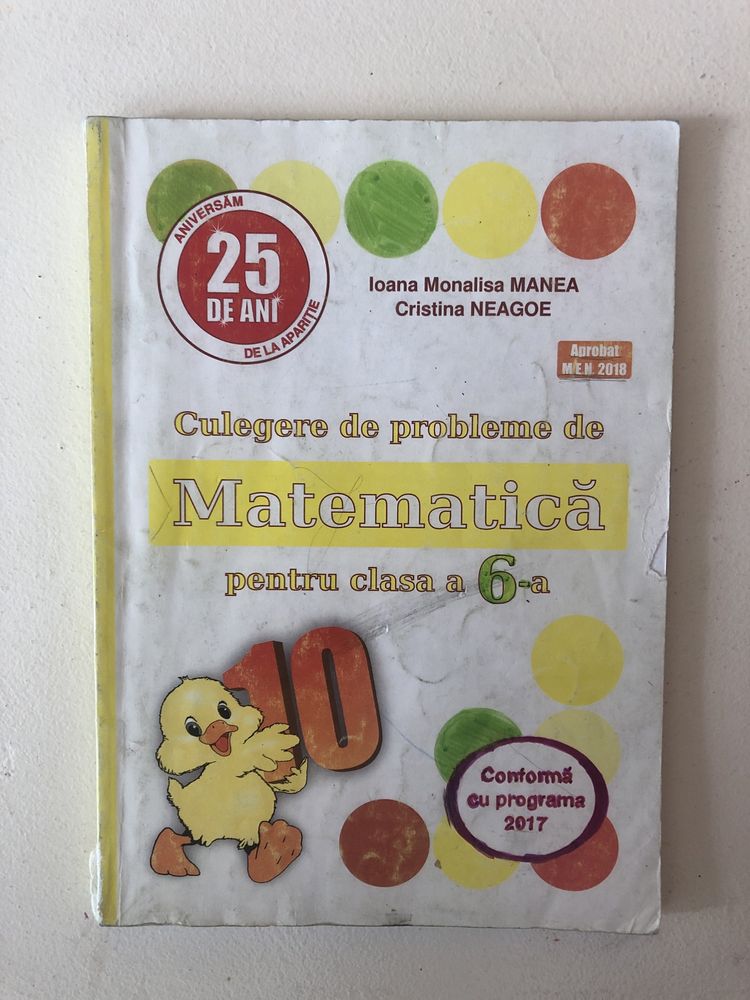 Culegere matematica a 6 a