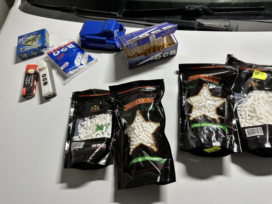 Lot Aparate umplut sau rulat tigari, filtre, foite