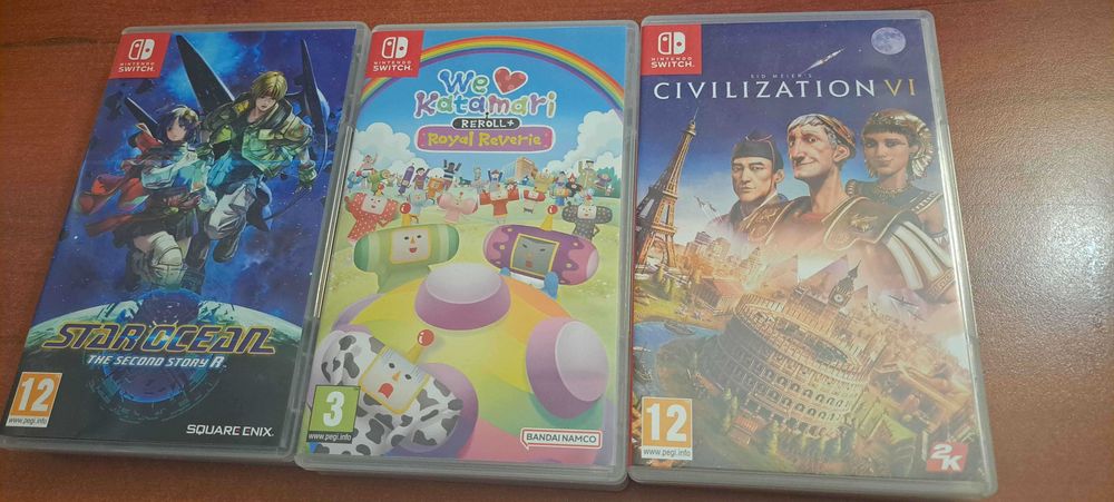 Switch игри (инфо в Описание)