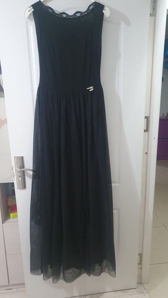 Salopeta eleganta BSB si rochie Pretty