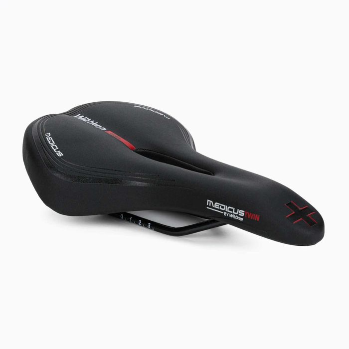 Седло за велоспед Wittkop Medicus Twin 4.0 Gel Black - for MTB bike