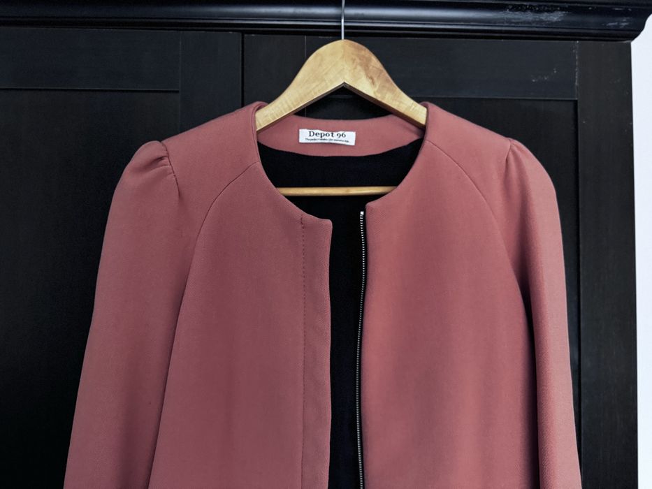 Jacheta piersica marime M fermoar