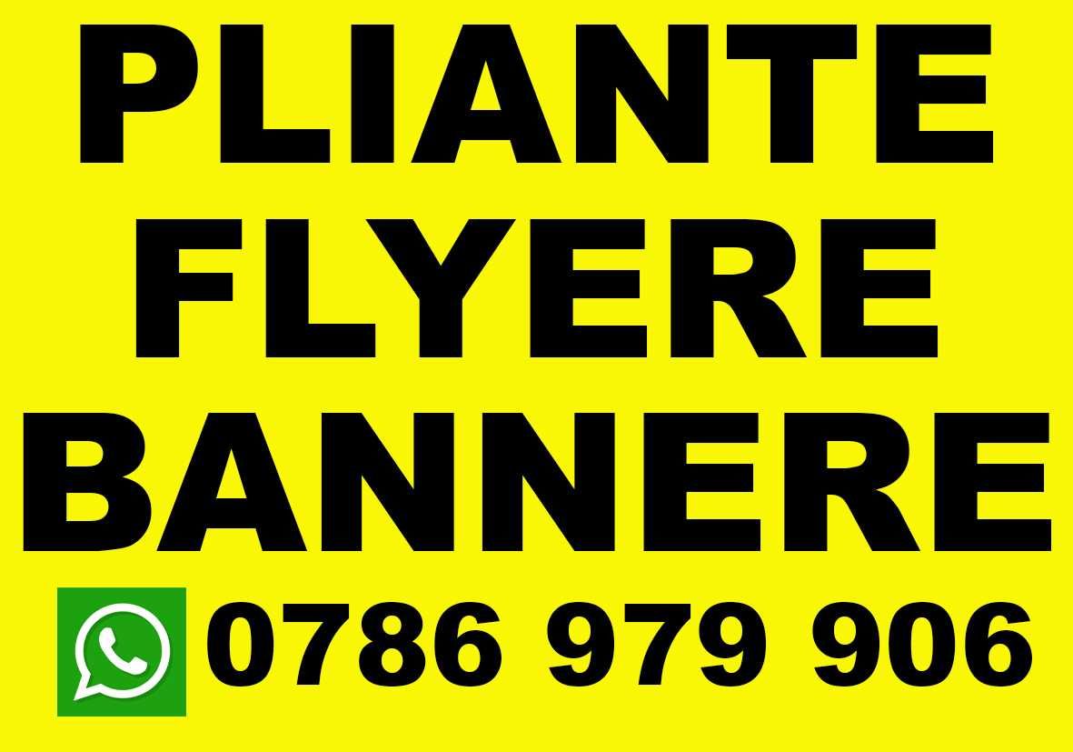 Grafica -Tipar | Pliante | Flyere | Bannere | Cataloage | LogoDesign |