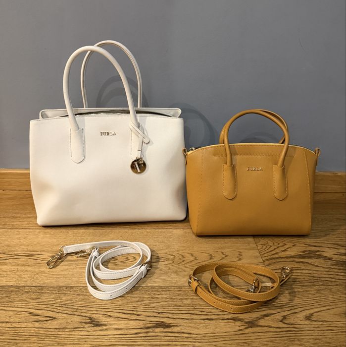 Furla Tessa Tote large and small bag чанти