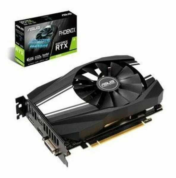 Мощная игровая видеокарта ASUS RTX 2060