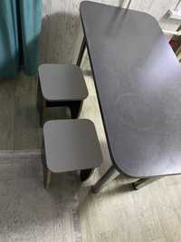 Стол обеденный со стульями