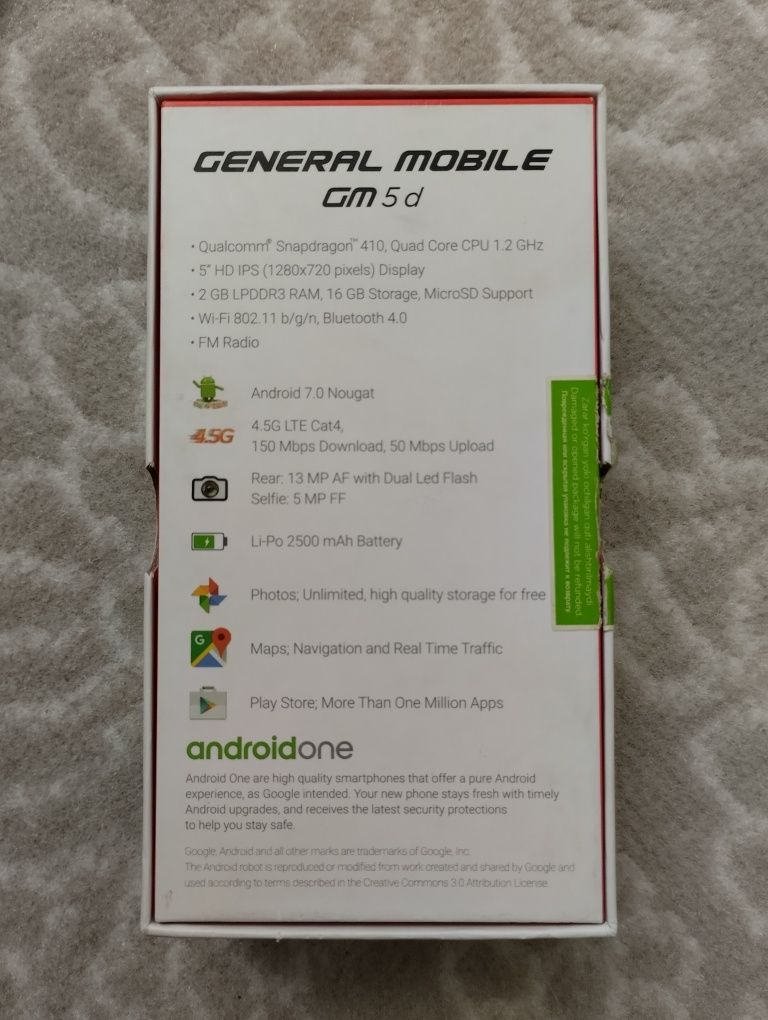 General Mobile & Alcatel Go