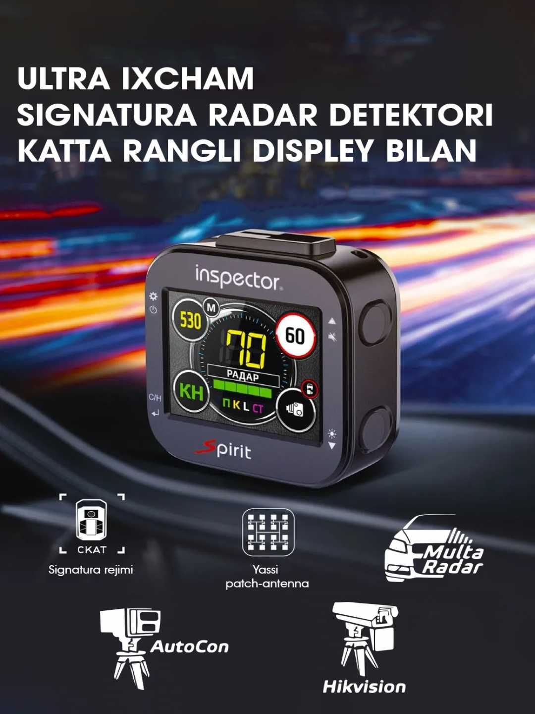 Anti radar Inspektor Neoline SilverStoneF1 Ibox yengi