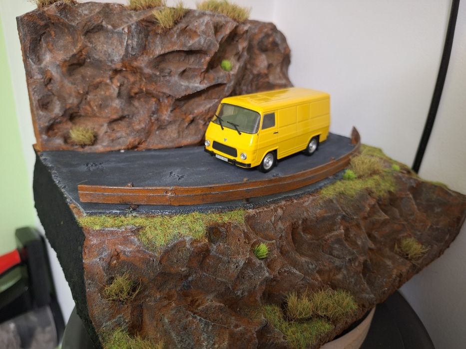 Diorama Auto Rocar Tv scara 1.43