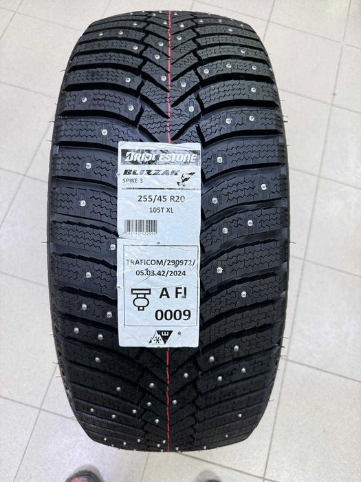255 45 R20 зимние шины Bridgestone Spike 3 Венгрия цена за 1шт новые