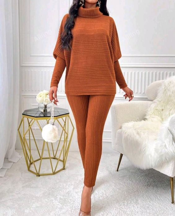 Set, compleu tricotat