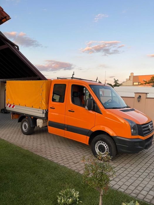 VW Crafter 2.0 Diesel 136 Cp 2011 6 Locuri + Bena
