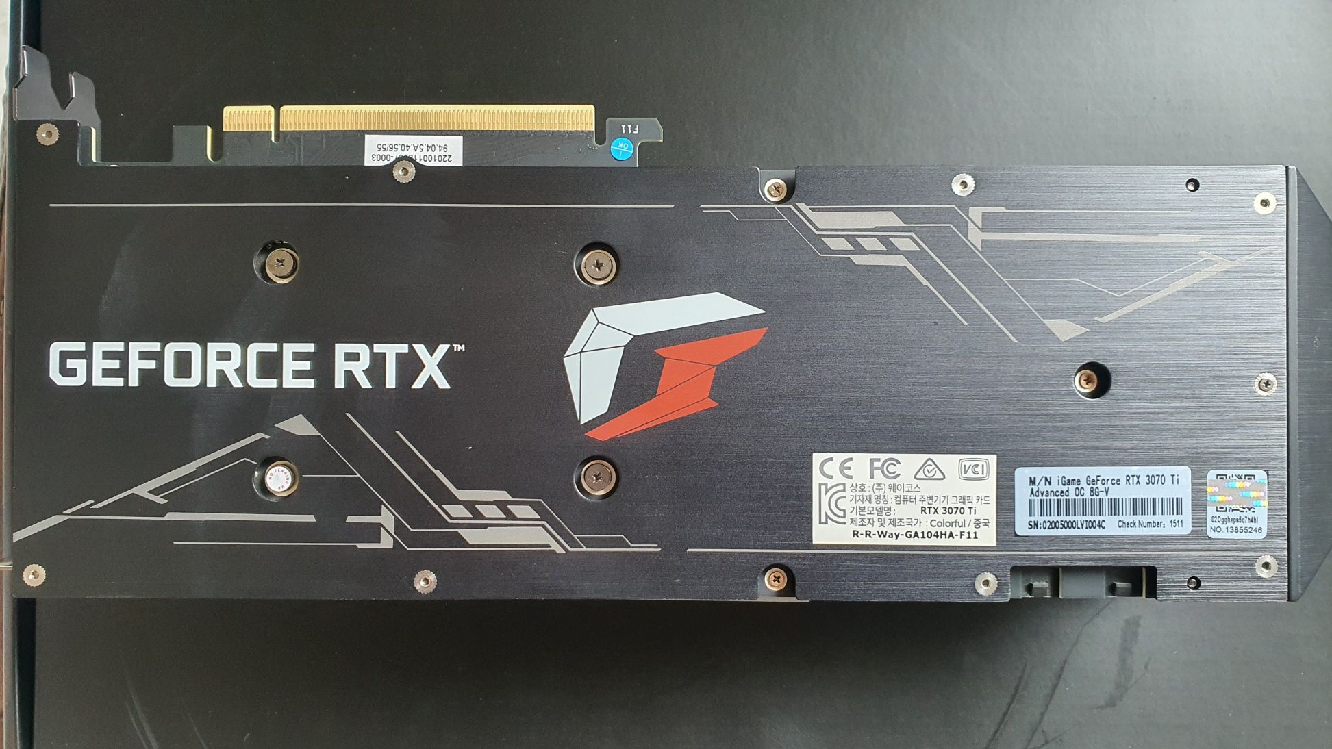 Colorful nVidia GeForce RTX 3070ti