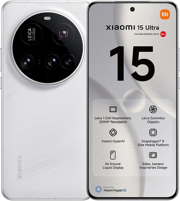 Xiaomi 15 Ultra 16/512 2 года сервисной гарантии