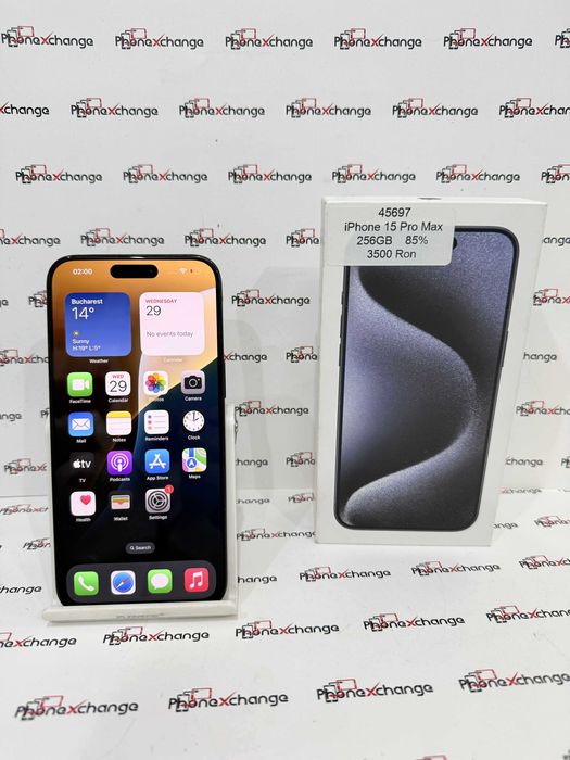 iPhone 15 Pro Max Blue Neverlocked 256GB