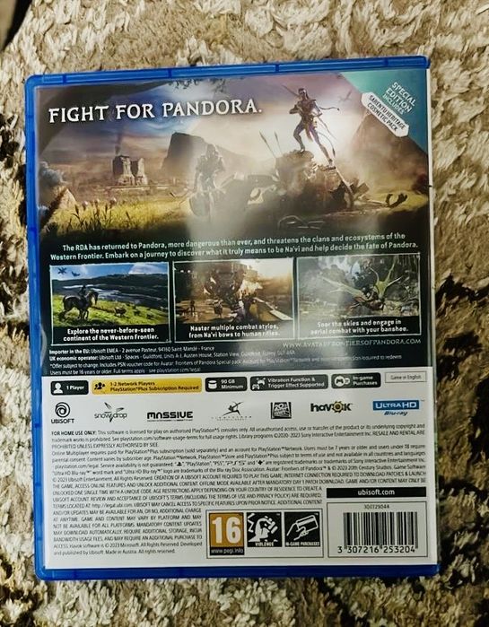 Avatar ps5 диск аватар