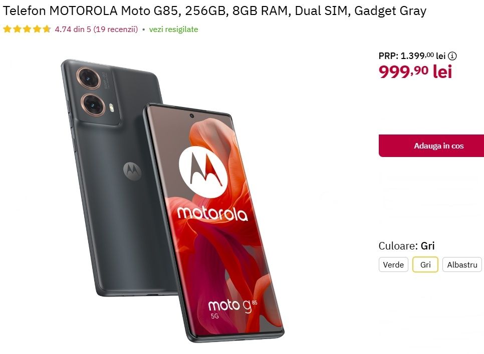 MOTOROLA G85 Sigilat !!!