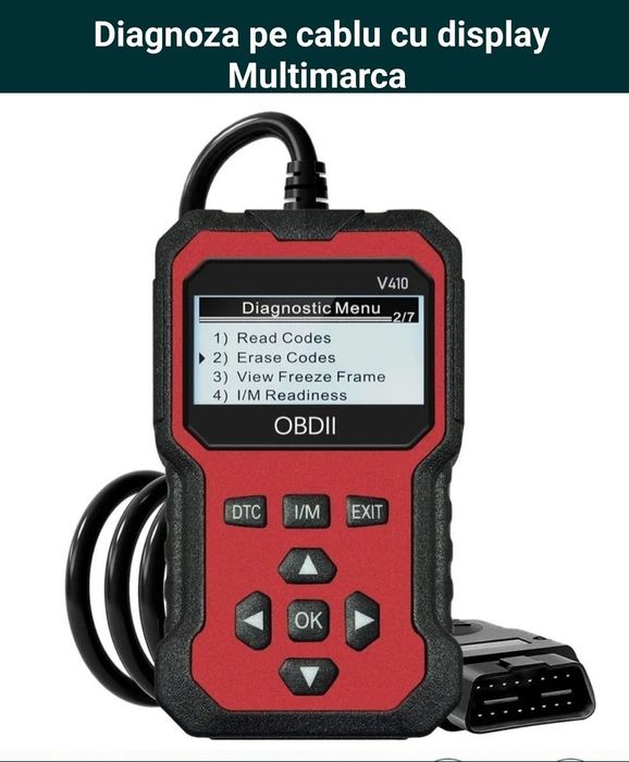 Aparat diagnoza cu display integrat
