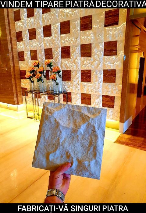 OFERTA DE SEZON 20+6 GRATIS vand matrite piatra decorativa forme pavaj