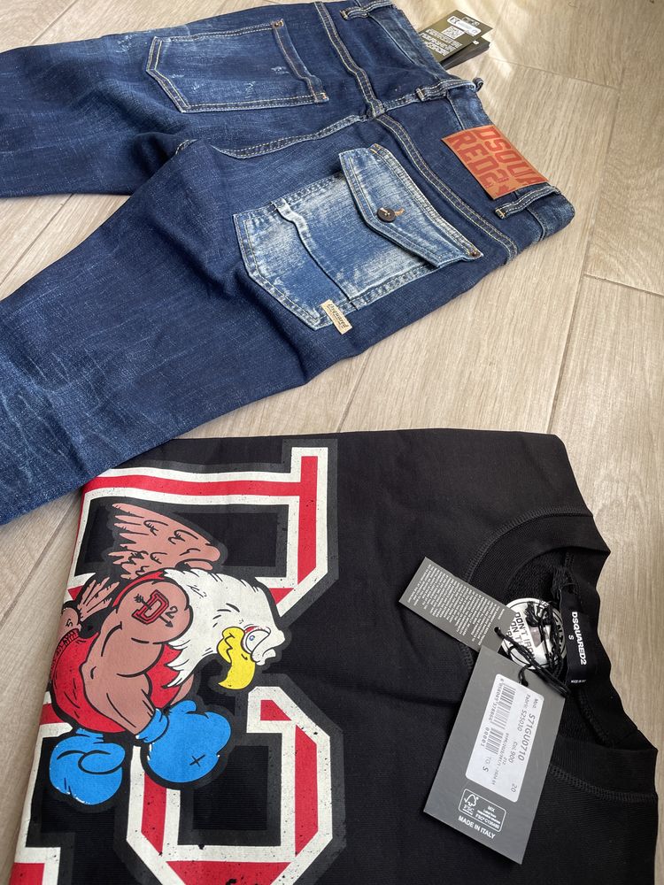 Дънки DSQUARED Skater Tapered fit