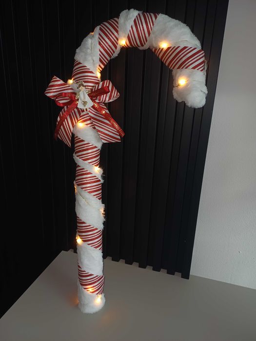 Персонализирана коледна захарна пръчица