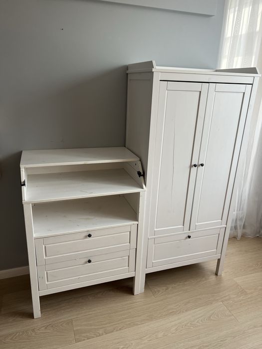 Детски скрин / повивалник и детски гардероб Икеа / Ikea