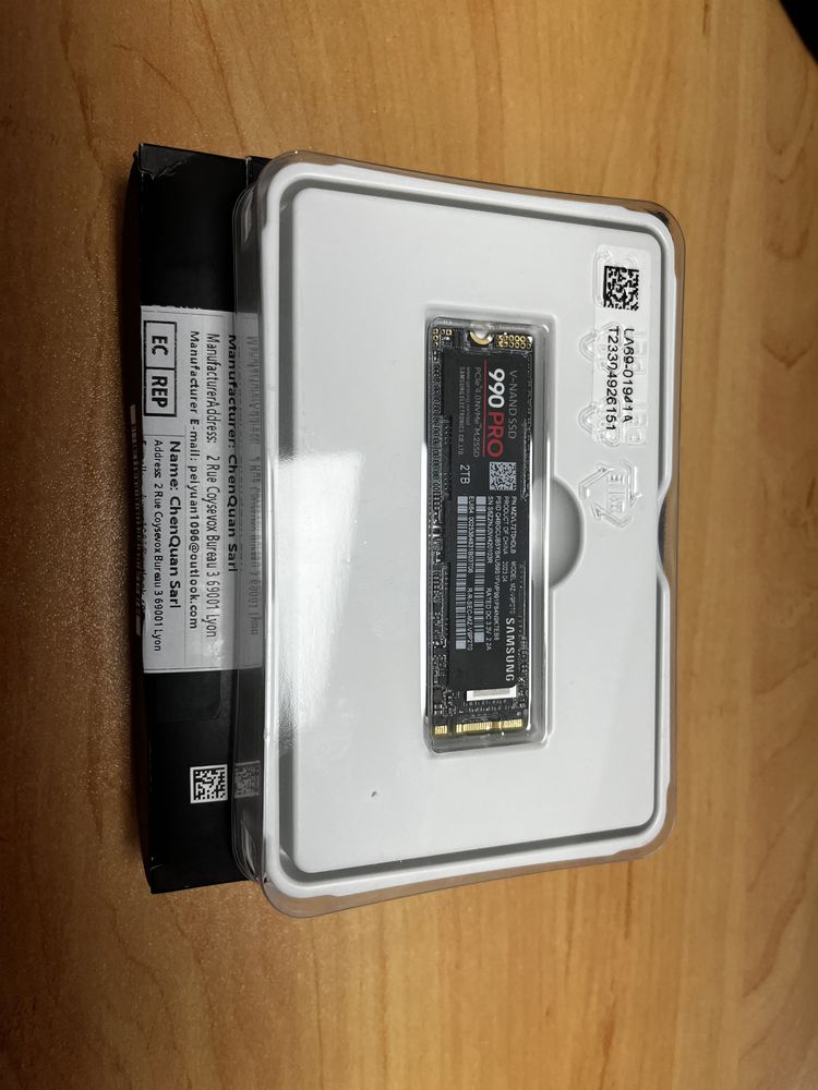 Samsung 990 PRO 2TB SSD NVMe M.2 PCIe 4.0