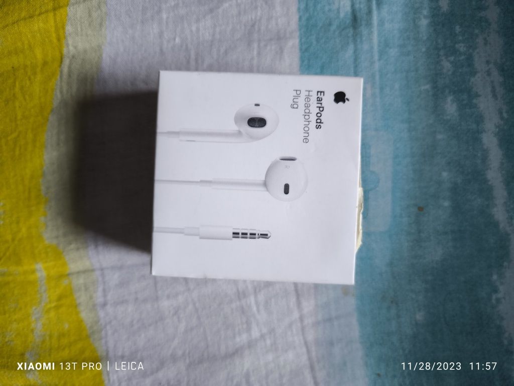 Apple earbuds cu jack