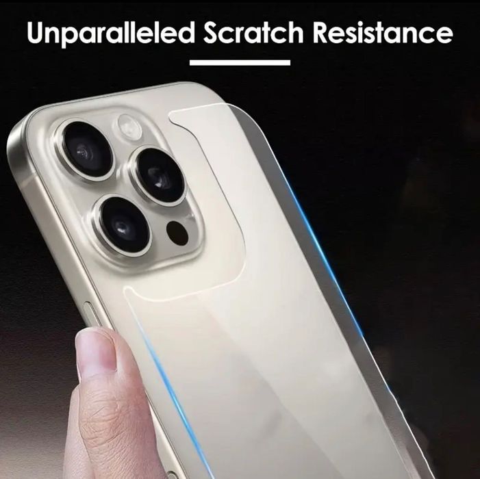 Заден протектор за гръб за iPhone 15 Pro