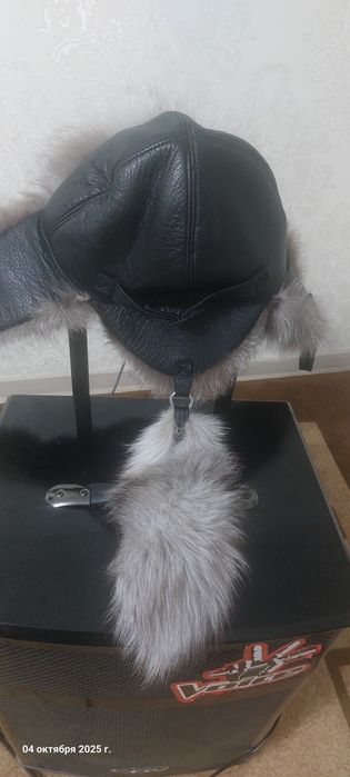 Шапка малахай, песец