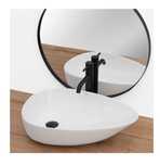 Lavoar Rea Greta 56 cm, montaj pe blat, ceramica sanitara
