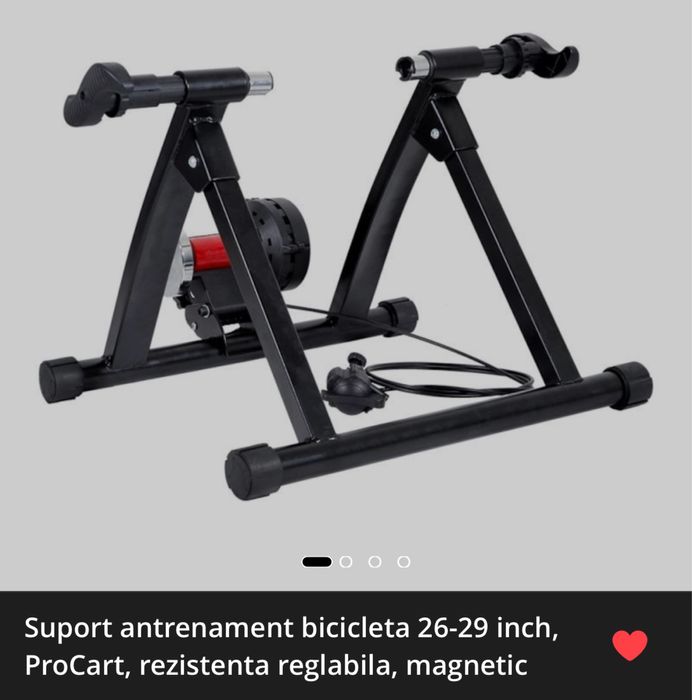 Suport antrenament bicicleta 26-29 inchi, Procart,rezistenta reglabila