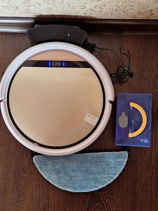 Робот пылесос ILIFE 2в1 сухая-влажная уборка