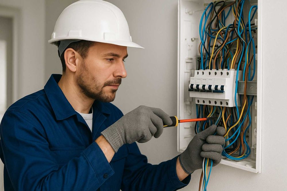 Электрик частник: монтаж проводки, замена автоматов и щитов