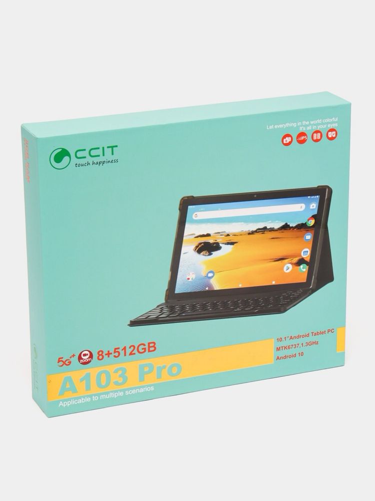 Смарт Планшет CCIT A103 Pro 5G 10.1 Inch Tablet PC Dual Sim 8GB-512GB