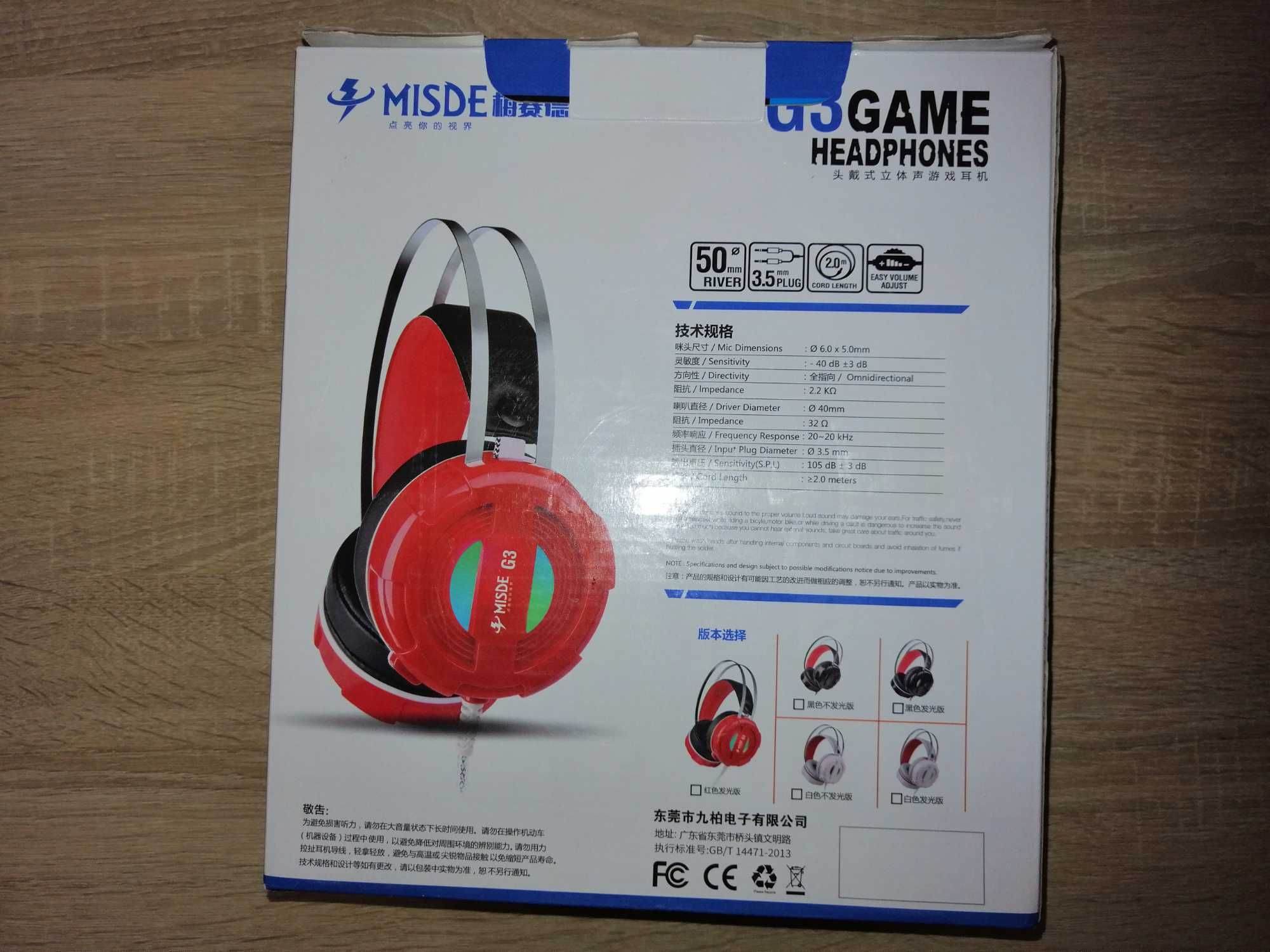 Casca gaming G3 - Headphones , NOU