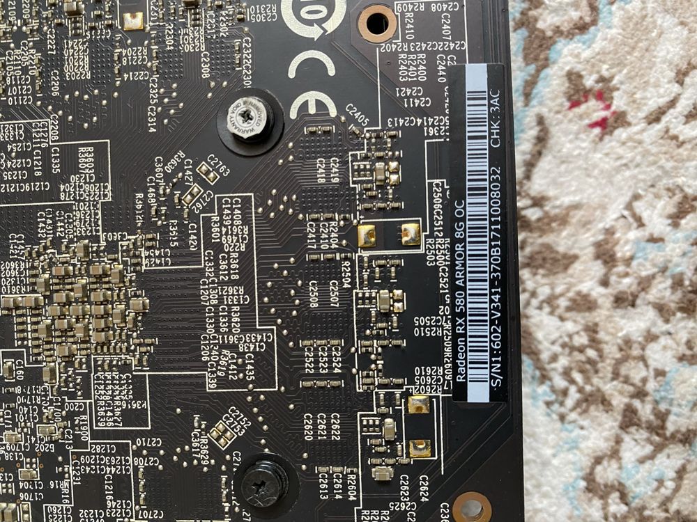 Видеокарта RX580 8gb