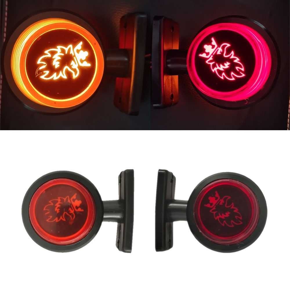 2 броя LED странично рогче SCANIA рогче за камион ремарке SCANIA