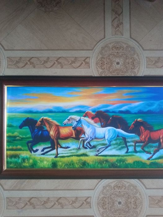 Картина с лошадьми