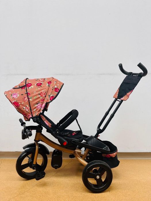 Tricicleta pozitie somn si scaun rotativ
