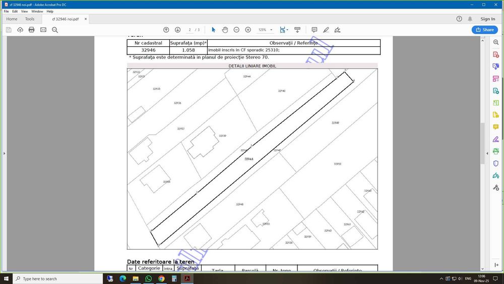Vanzare teren intravilan Tantareni in apropierea de Ploiesti