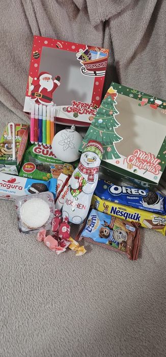 Cutii cu dulciuri si aranjamente pentru Mod Nicolae si Mos Craciun!