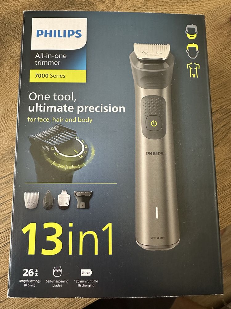 Тример Philips OneBlade & Тример за брада и коса 13 в 1