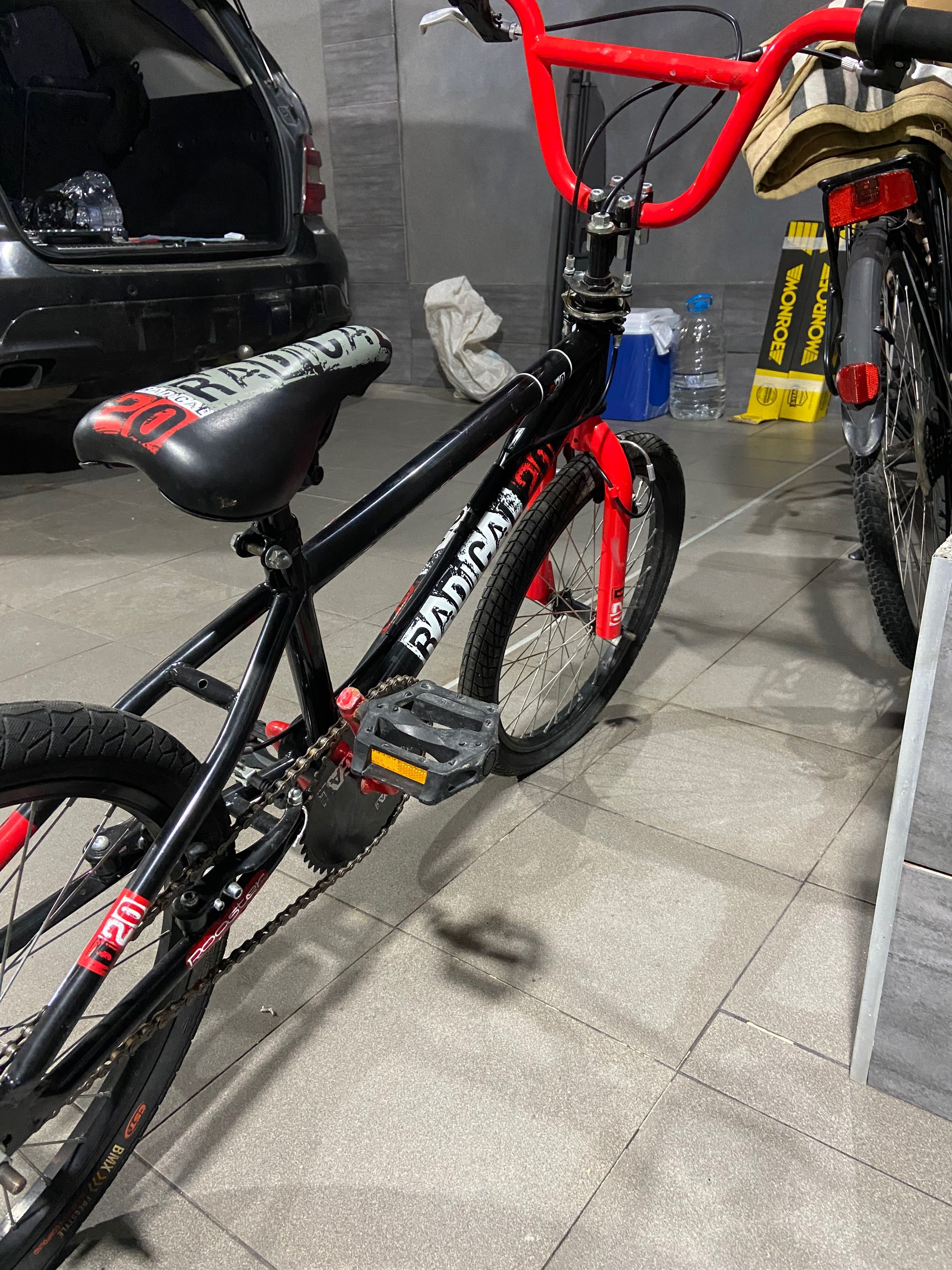 Bmx radical 20 red lightning