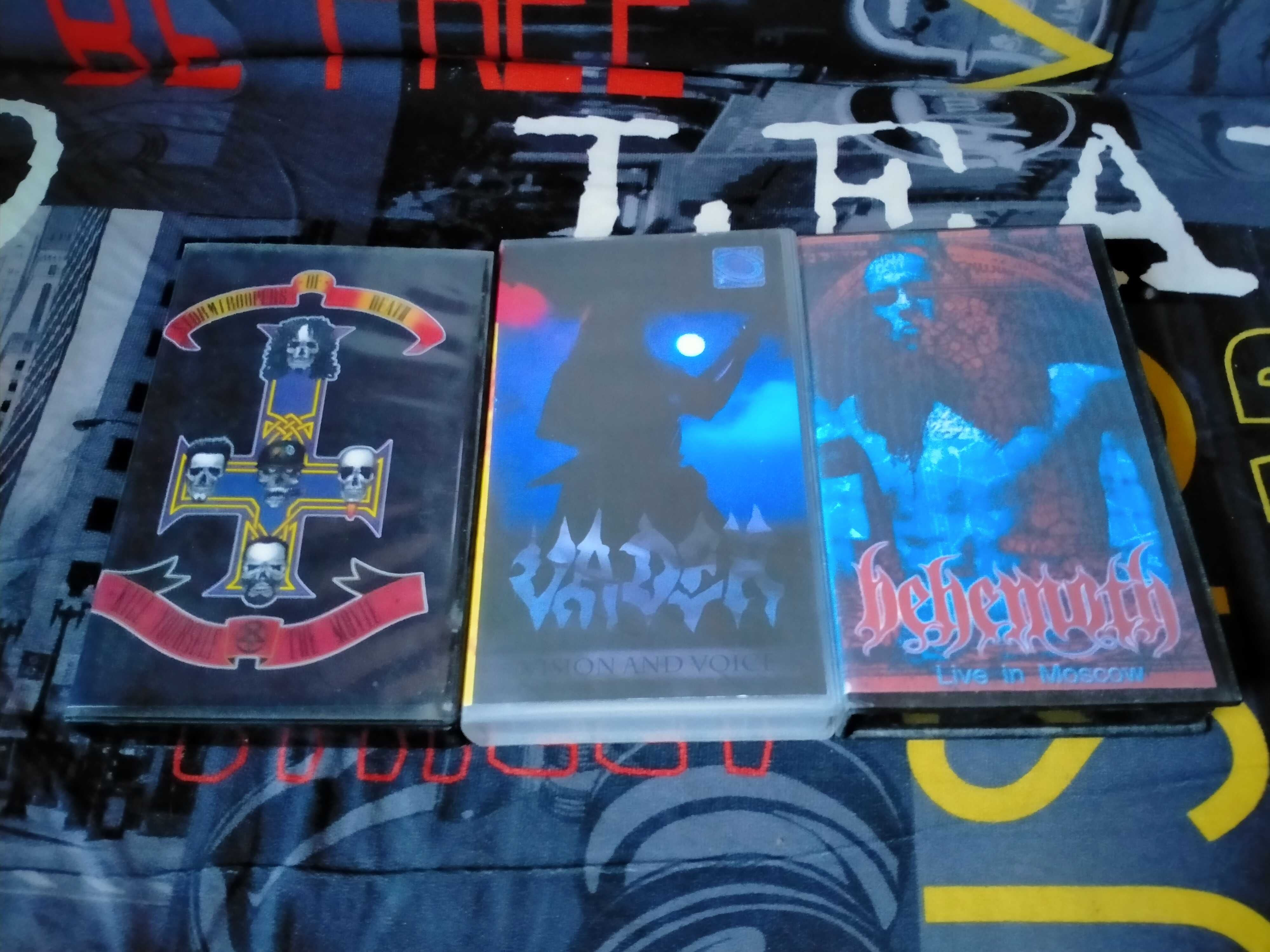 Продам кассеты (Vader, SOD, Behemoth)