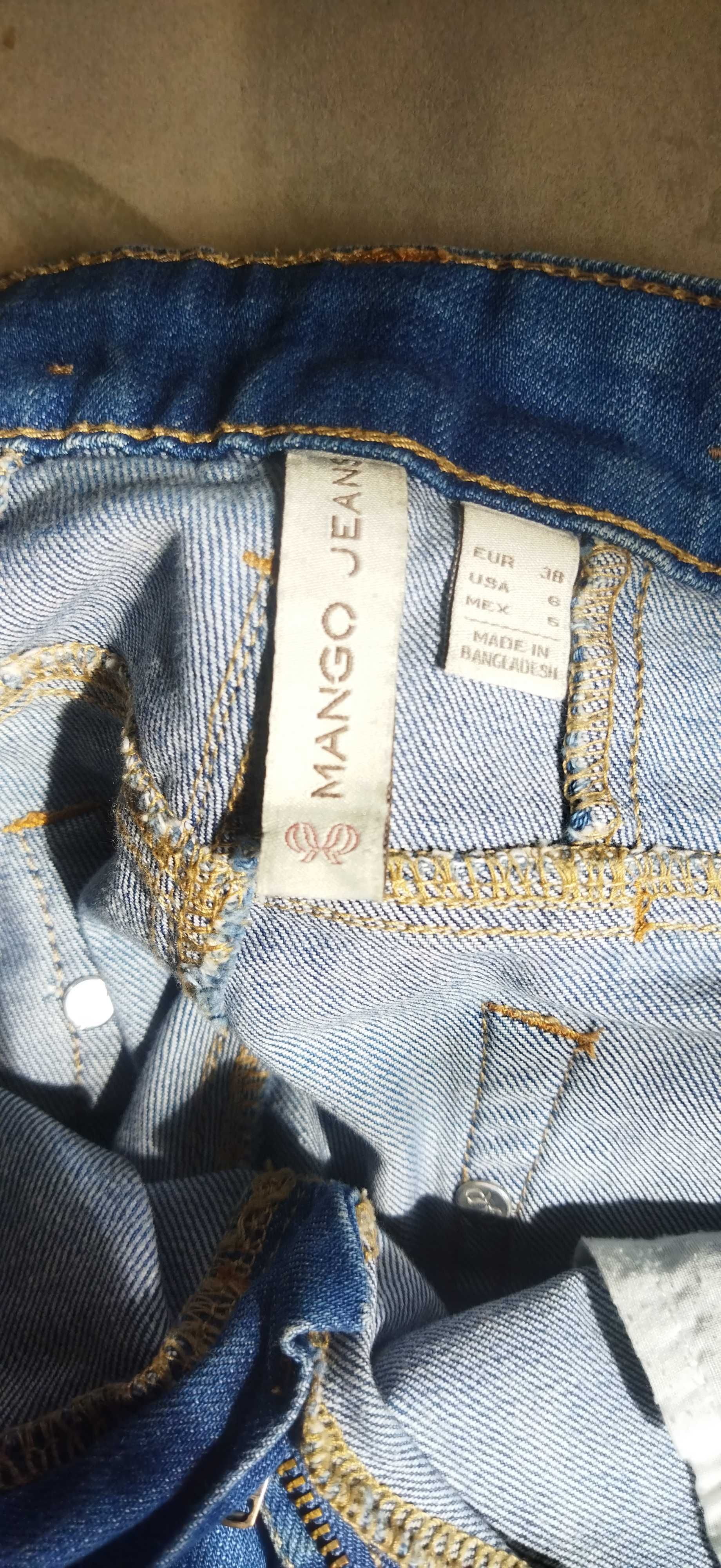 юбка джинсовая 36 раз. S MANGO оригинал НОВАЯ!
