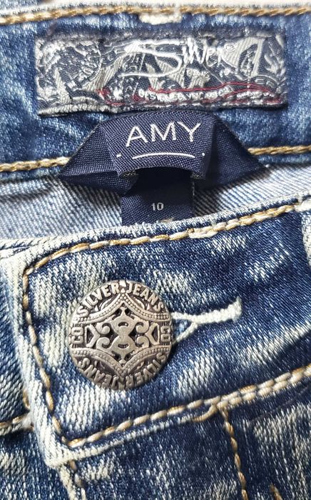 Детски дънки SILVER за момиченце 10 год.